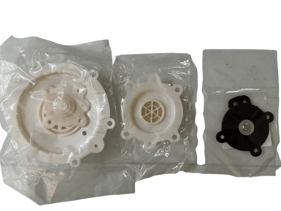 Diaphragm for solenoid valves